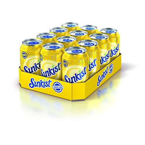 Sunkist Zitronen-Limetten-Erfrischungsgetränk 12 x 0,33l von Sunkist