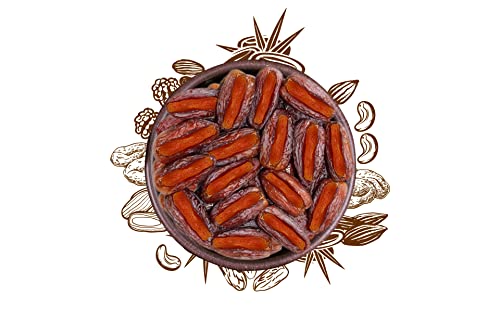 Sunnah Shop® Gefüllte Datteln mit Aprikosen 300g Medjool Datteln | Königsdatteln aus frischer Ernte | Einzigartiger Karamell-Geschmack | 100% Natürlich - OHNE Zusatzstoffe von Sunnah Shop