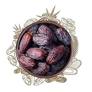 Sunnah Shop® Jumbo Medjool Datteln 300g aus Palästina - Premium Datteln Medjool - Königsdatteln aus frischer Ernte - 100% natürlich süße ohne Zuckerzusatz - Weiche Dates - vegane süßigkeiten von Sunnah Shop