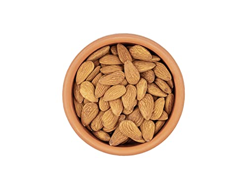 Sunnah Shop® Premium Mandeln Naturbelassen | Unbehandelte Nüsse | Vegan Protein ideal als Snacks für Unterwegs | Studentenfutter Mandel | 100% Rohkost-Qualität (500g) von Sunnah Shop