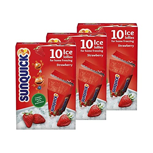 Sunquick Erdbeere 3er Pack (30x60ml) von Sunquick