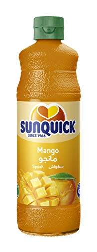 Sunquick Echte Mango-Frucht Konzentrat Flasche – 6 Stück von Sunquick