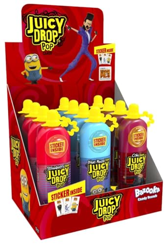 Juicy Drop Pop Lolly&Candy 12 (Inhalt: 12 x 1)[TCW] von Homos