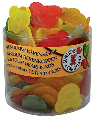 Suntjens - Fruchtgummi - Bärenköpfe - Box - Inhalt: 100 Stück von Suntjens