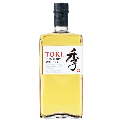 Suntory Whisky Toki | Japanischer Blended Whisky aus Hakushu, Yamazaki und Chita | mit feinem, süßen und würzigem Abgang | 43% Vol | 700 ml von Suntory Whisky Toki