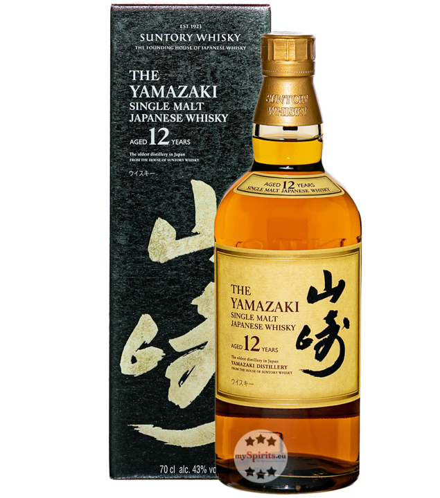 Suntory The Yamazaki 12 Jahre Single Malt Japanese Whisky (43 % vol, 0,7 Liter) von Suntory Whisky