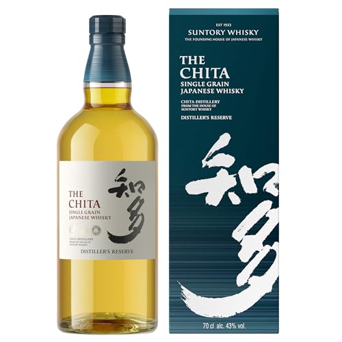 Suntory Whisky The Chita | Single Grain Japanischer Whisky | mit Geschenkverpackung | einzigartig, ausbalancierter Geschmack | 43% Vol | 700ml Einzelflasche von Suntory