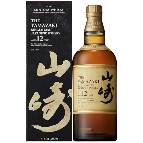 Suntory Yamazaki 12 Jahre Whisky - Single Malt Japanischer Whisky - mit Geschenkverpackung - Harmonischer und fein ausgewogener Geschmack - 43 % Vol - 700 ml Suntory Yamazaki 12 Jahre Whisky - Single Malt Japanischer Whisky - mit Geschenkverpackung - Harmonischer und fein ausgewogener Geschmack - 43 % Vol - 700 ml von Suntory