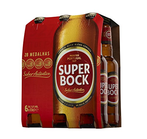 Super Bock - Das Kultbier aus Portugal (6x 0,33 l) von Super Bock
