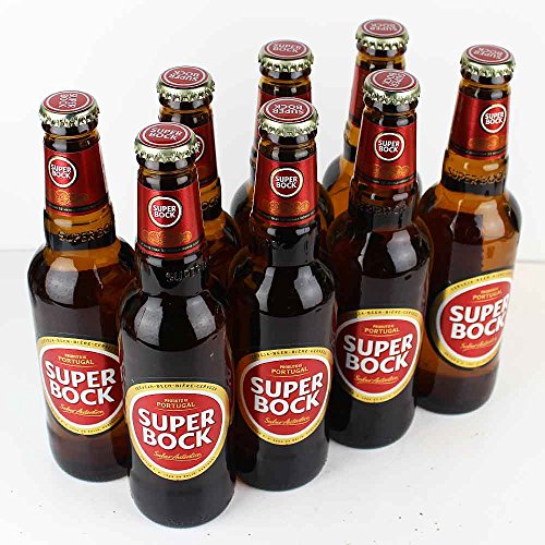Superbock - 8 x 0,33l - Bier aus Portugal - von.BierPost.com von Unicer