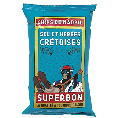 Chips de Madrid Sel Et Herbes Cretoises Superbon 135g von Superbon