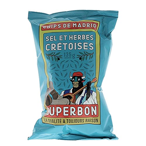 Superbon Chips Sel et Herbes Cretoises, 135 g von Superbon