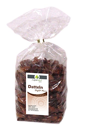 Superkost Deglet Nour Datteln entsteint, natur, ohne Zusätze (1000g) von Superkost