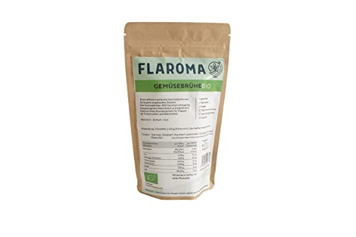 Gemüsebrühe BIO 250g - 12,50L, Würzmittel, Suppe und Brühe ohne Geschmacksverstärker, vegan, laktosefrei - Suppenhandel von FLAROMA
