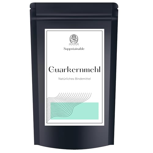 25kg-Pures Guar Gum bzw. Guarkernmehl ohne Füllstoffe & Zusatzstoffe -Glutenfreier Ersatz für Weizenmehl - Veganes Pulver zum Andicken von Soßen oder Eiscreme - abgefüllt in DE von Suppstainable 25kg-Pures Guar Gum bzw. Guarkernmehl ohne Füllstoffe & Zusatzstoffe -Glutenfreier Ersatz für Weizenmehl - Veganes Pulver zum Andicken von Soßen oder Eiscreme - abgefüllt in DE von Suppstainable von Suppstainable