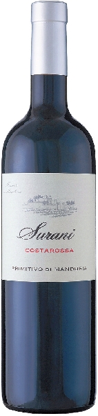 Surani Primitivo di Manduria DOC Costarossa Jg. 12 Monate im Barrique gereift Surani Primitivo di Manduria DOC Costarossa Jg. 12 Monate im Barrique gereift