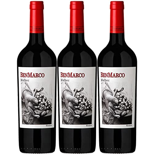 Susana Balbo Benmarco Malbec Rotwein Wein Trocken Argentinen I Versanel Paket (3 x 0,75l) von Susana Balbo Wines