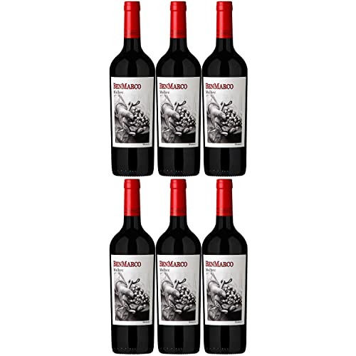 Susana Balbo Benmarco Malbec Rotwein Wein Trocken Argentinen I Versanel Paket (6 x 0,75l) von Susana Balbo Wines