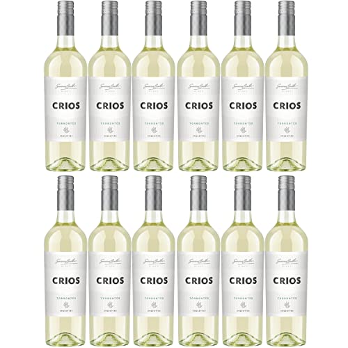 Susana Balbo Crios Torrontés Weißwein Wein Trocken Argentinien I Versanel Paket (12 x 0,75l) von Susana Balbo Wines