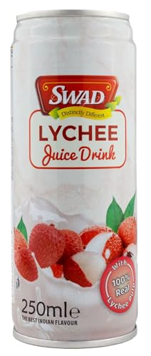 SWAD- Lychee mit Fruchtfleisch 250 ml in Dose drinks Erfrischungsgetränke von Swad