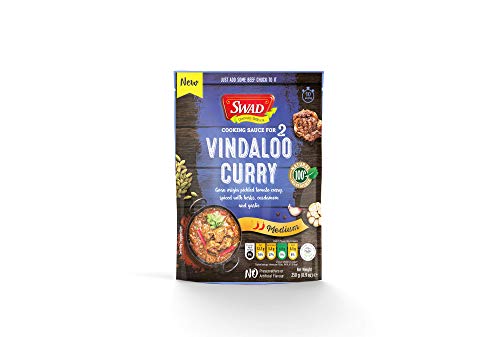 Swad Vindaloo Currysauce (Gebrauchsfertig) 250 g von Swad
