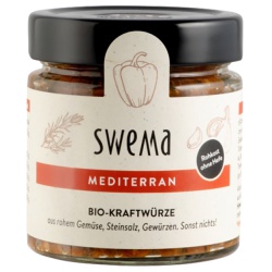 Mediterrane Kraftwürze SweMa mit 69% rohem Gemüse von SweMa