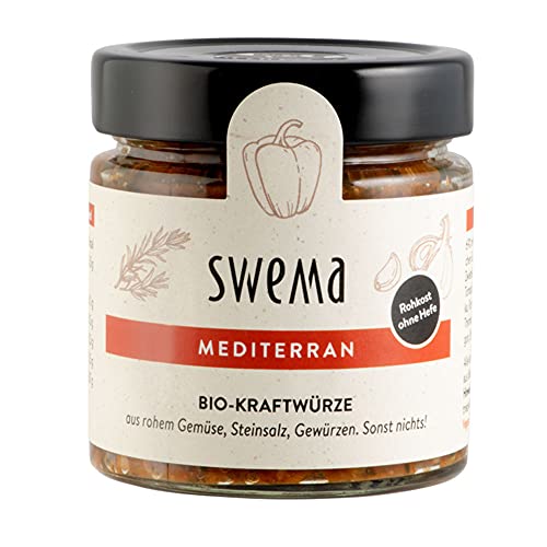 SweMa Mediterrane Kraftwürze "SweMa" mit 69% rohem Gemüse (210 g) - Bio von SweMa