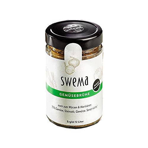 SweMa Frische Gemüsebrühe "SweMa" mit 73% rohem Gemüse (320 g) - Bio von SweMa Lebensmittel