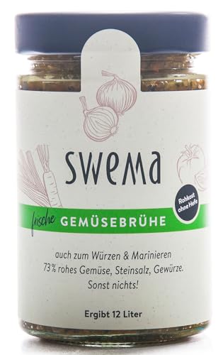 SweMa Frische Gemüsebrühe "SweMa" mit 73% rohem Gemüse (320 g) - Bio SweMa Frische Gemüsebrühe "SweMa" mit 73% rohem Gemüse (320 g) - Bio von SweMa