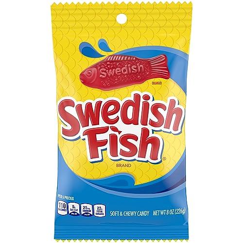 Kraft Schwedische Fische Weich & Chewy Süßigkeiten, 8Ounce Tasche von Swedish Fish