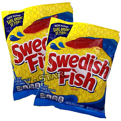Swedish Fish Soft & Chewy Candy 5oz bag by Mondelez International Swedish Fish Soft & Chewy Candy 5oz bag by Mondelez International von Swedish Fish