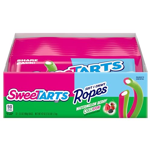 SweeTARTS Ropes, Watermelon Berry, 12 Stück SweeTARTS Ropes, Watermelon Berry, 12 Stück von SweeTARTS
