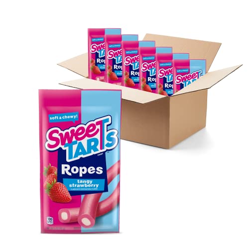 SweeTARTS Tangy Ropes, Erdbeere, 6 Stück SweeTARTS Tangy Ropes, Erdbeere, 6 Stück von SweeTARTS