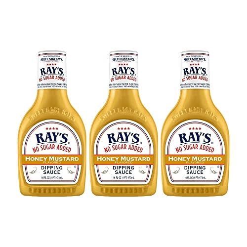 Rays No Sugar Added Honey Mustard Dip-Sauce, 473 ml von Sweet Baby Ray's