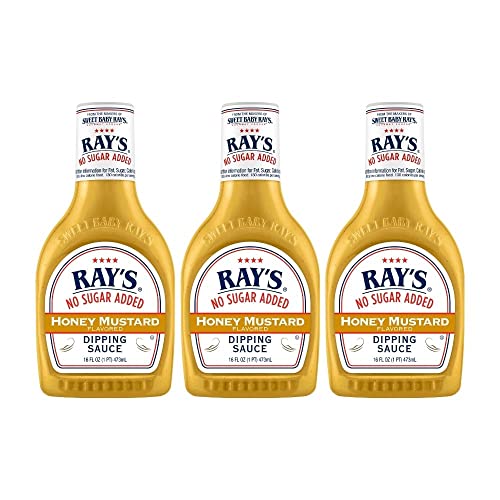 Rays No Sugar Added Honey Mustard Dip-Sauce, 473 ml von Sweet Baby Ray's