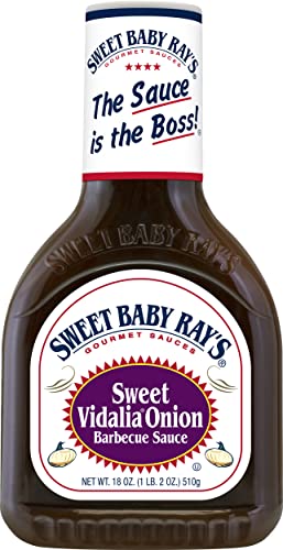 Sweet Baby Ray's BBQ Sauce - Sweet Vidalia Onion, 1er Pack (1 x 510 g Flasche) von Sweet Baby Ray's