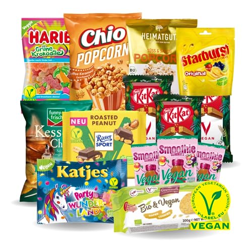 Vegane Süßigkeitenbox 1 kg - Genuss ohne tierische Inhaltsstoffe von Sweet Bobo