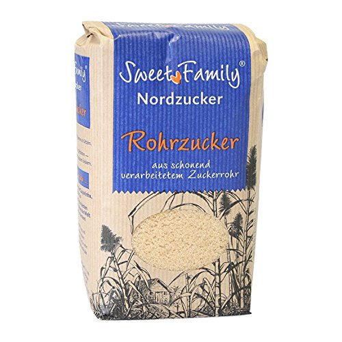 Sweet Family Rohrzucker, 1000g 1er Pack von Sweet Family