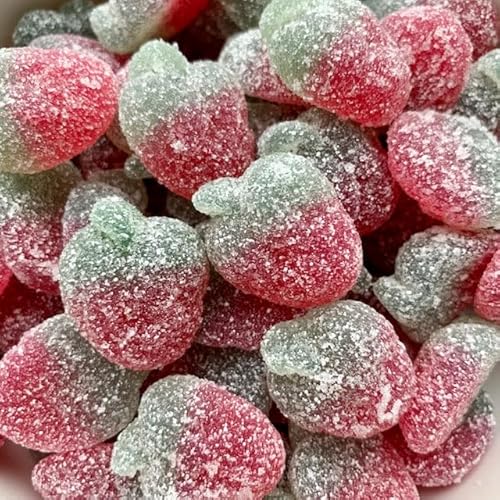 2kg Saure Erdbeeren Fruchtgummi – Veggie & Halal Sauer-gezuckert – Fruchtgummi mit Erdbeergeschmack – Großpackung für Partys, Events & Süßigkeiten-Liebhaber 2kg Saure Erdbeeren Fruchtgummi – Veggie & Halal Sauer-gezuckert – Fruchtgummi mit Erdbeergeschmack – Großpackung für Partys, Events & Süßigkeiten-Liebhaber von Sweet Flash