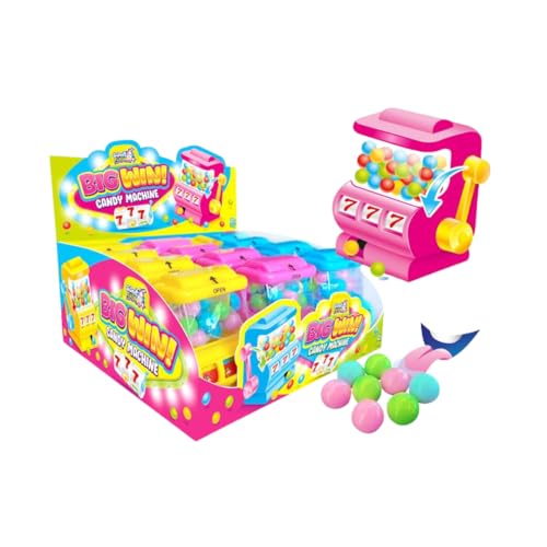 Big Win Candy Machine 12er Display | Mini-Spielautomaten mit Zuckerperlen | Einarmiger Bandit für Großveranstaltungen & Wiederverkäufer | Süßer Gewinnspaß für Partys, Events & Kioske Big Win Candy Machine 12er Display | Mini-Spielautomaten mit Zuckerperlen | Einarmiger Bandit für Großveranstaltungen & Wiederverkäufer | Süßer Gewinnspaß für Partys, Events & Kioske von Sweet Flash
