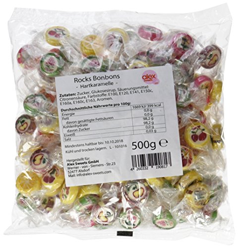 Sweet Flash Rocks Bonbons, 1er Pack (1 x 500 g) von Sweet Flash