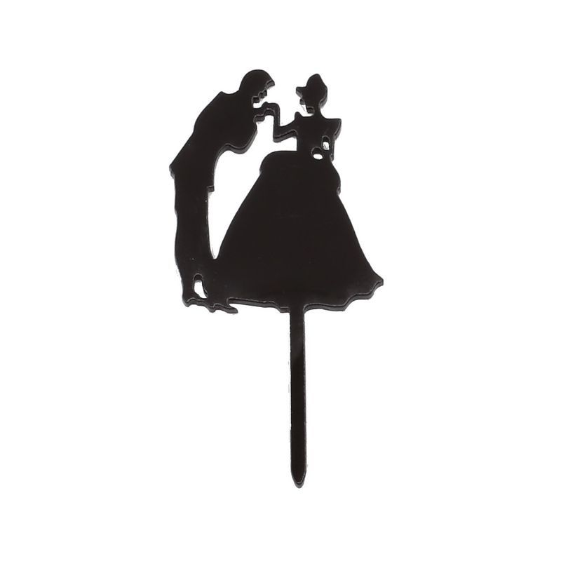Cupcake Topper Silhouette Handkuss - Schwarz - Acryl - 8 Stück Cupcake Topper Silhouette Handkuss - Schwarz - Acryl - 8 Stück von Sweet Kolor