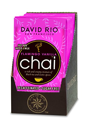 David Rio Flamingo Vanilla Chai Portionsbeutel, 12x18g von David Rio