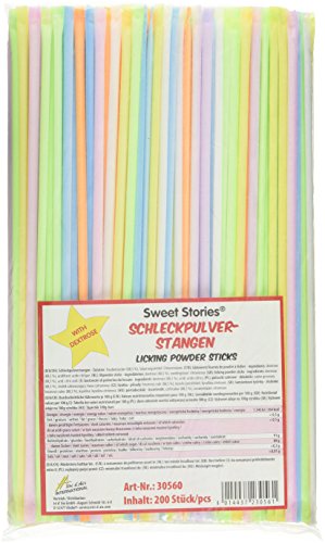 Sweet Stories Schleckpulverstangen, 600 g von Sweet Stories