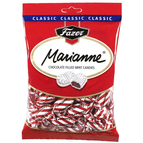 Fazer Marianne - Mint Filled Chocolate Candies 4x220g Fazer Marianne - Mint Filled Chocolate Candies 4x220g von Sweet