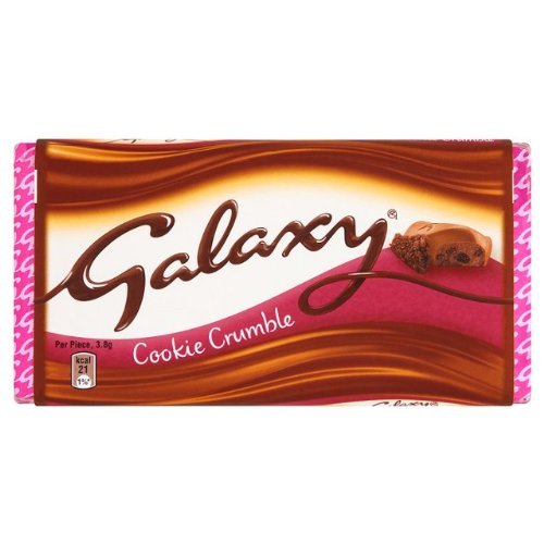 Galaxy Plätzchen-Krümel großen Block 8x114g von Sweet