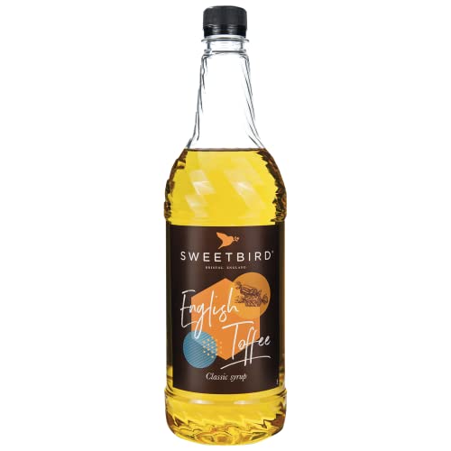 Sweetbird Englischer Toffee Sirup (1 Liter) – vegan von Sweetbird