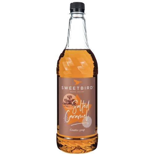 Sweetbird Gesalzener Karamellsirup | 1 Liter | FS247 von Sweetbird