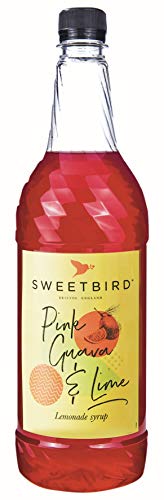 Sweetbird Rosa Guave & Limette Limette Sirup (1 Liter) – vegan freundlich von Sweetbird