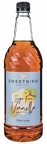 Sweetbird Vanillesirup ohne Zucker, 1 Liter, FS253 von Sweetbird